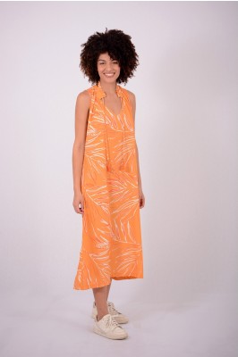 VESTIDO VISCOSE EST FOLHAGEM