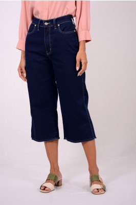 PANTACOURT WIDE LEG BAINHA DESFIADA