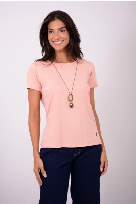 BLUSA DE MALHA DECOTE CARECA