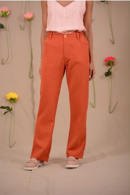 CALÇA CREPE ELASTICO NA CINTURA