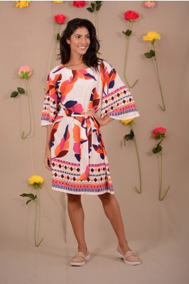 VESTIDO VISCOSE ESTAMPA TOULOUSE