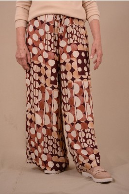 CALÇA VISCOSE  ESTAMPA VERSAILLES